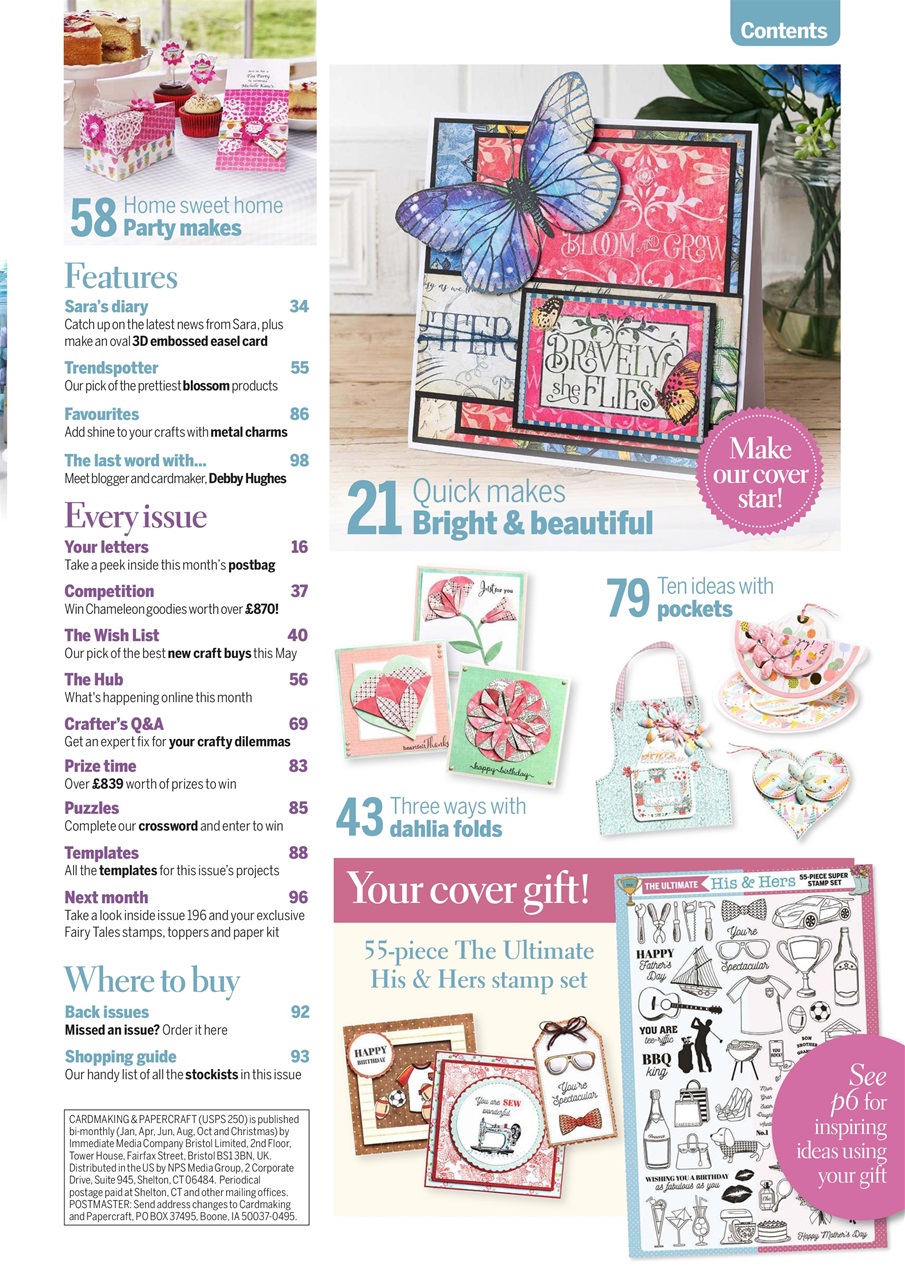 Cardmaking & Papercraft Preview Pages