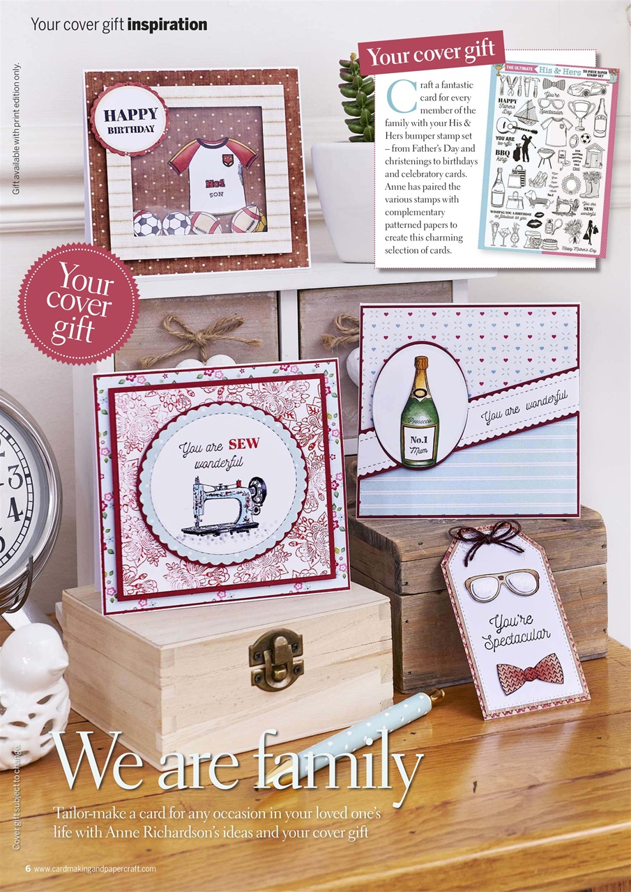 Cardmaking & Papercraft Preview Pages