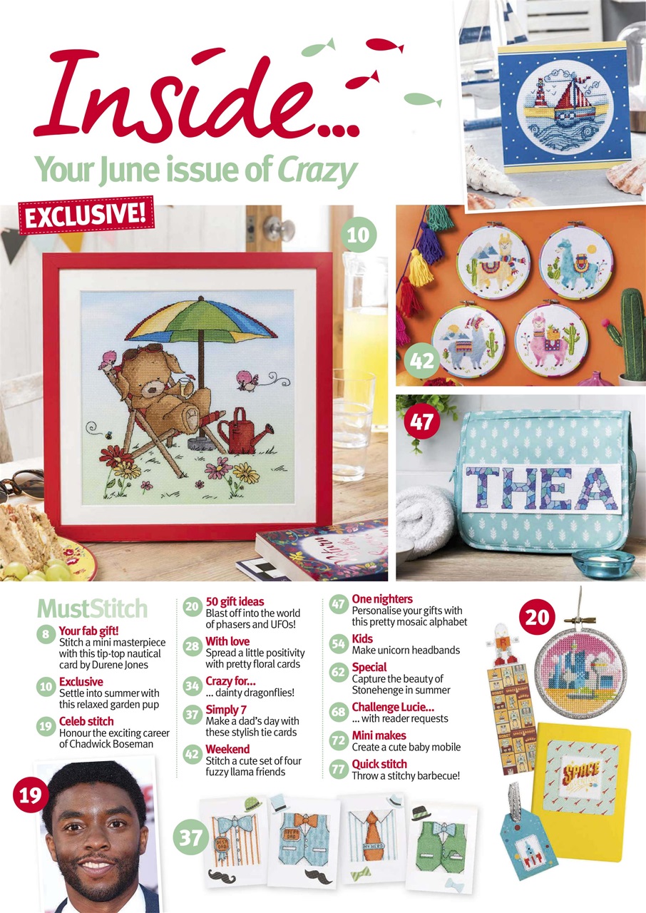 Cross Stitch Crazy Preview Pages