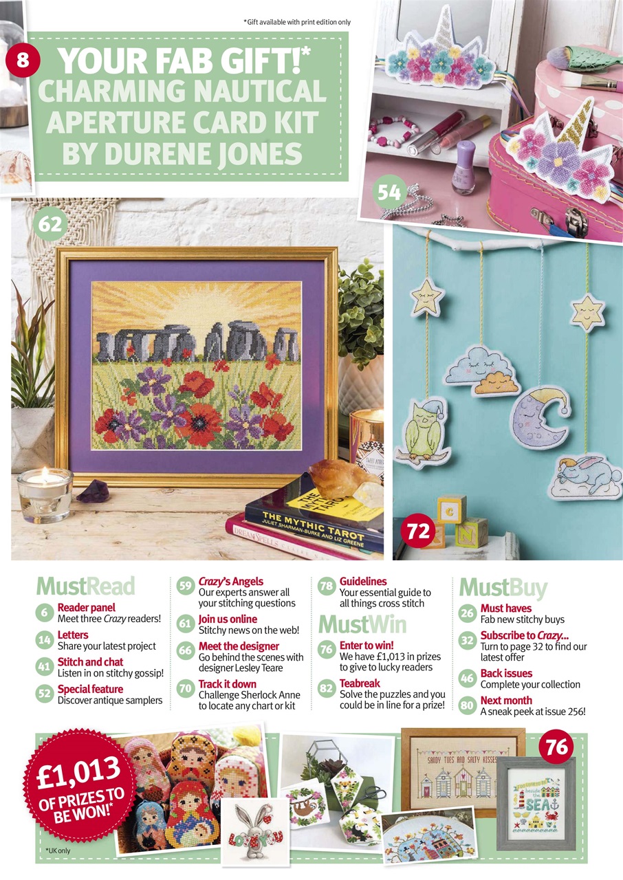 Cross Stitch Crazy Preview Pages