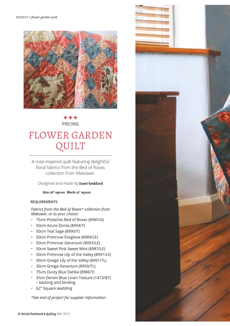 Patchwork and Quilting Preview Pages