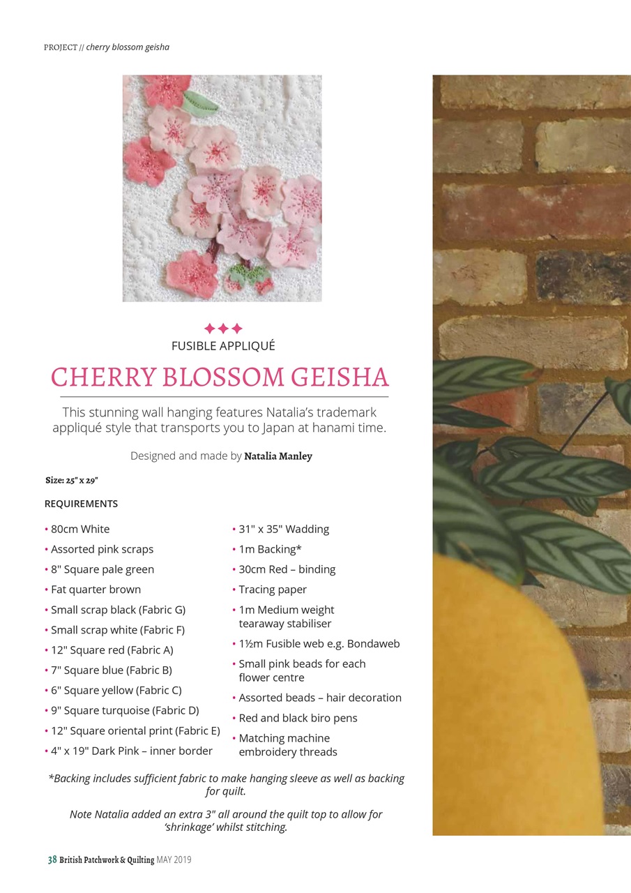 Patchwork and Quilting Preview Pages