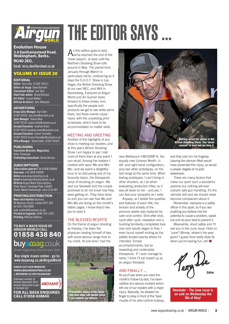 Airgun World Preview Pages