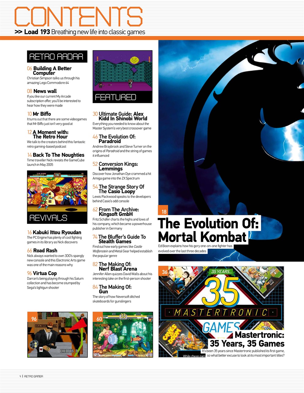 Retro Gamer Preview Pages