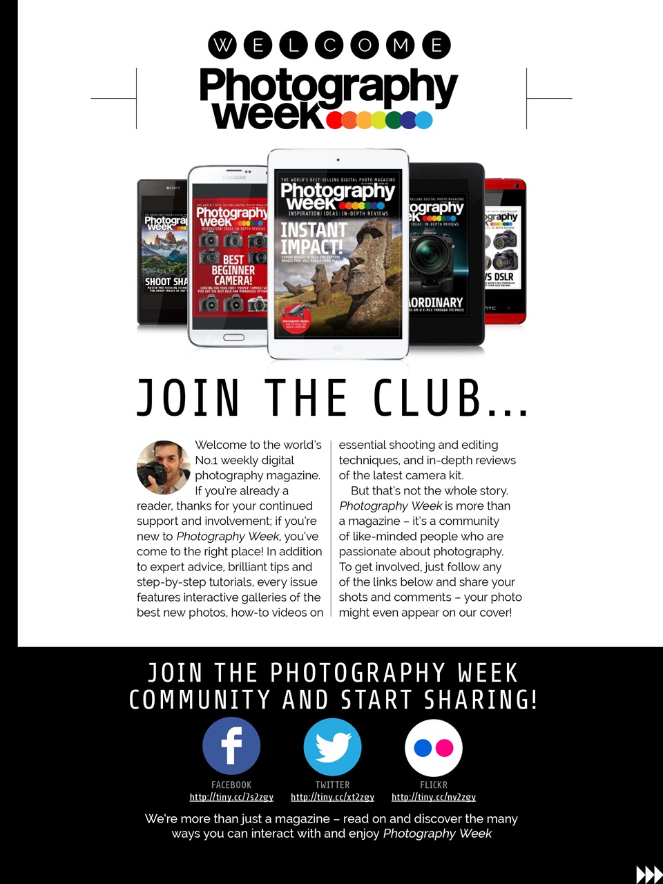 Photography Week Preview Pages