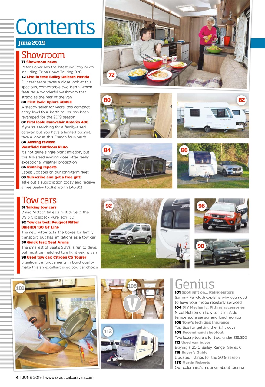 Practical Caravan Preview Pages