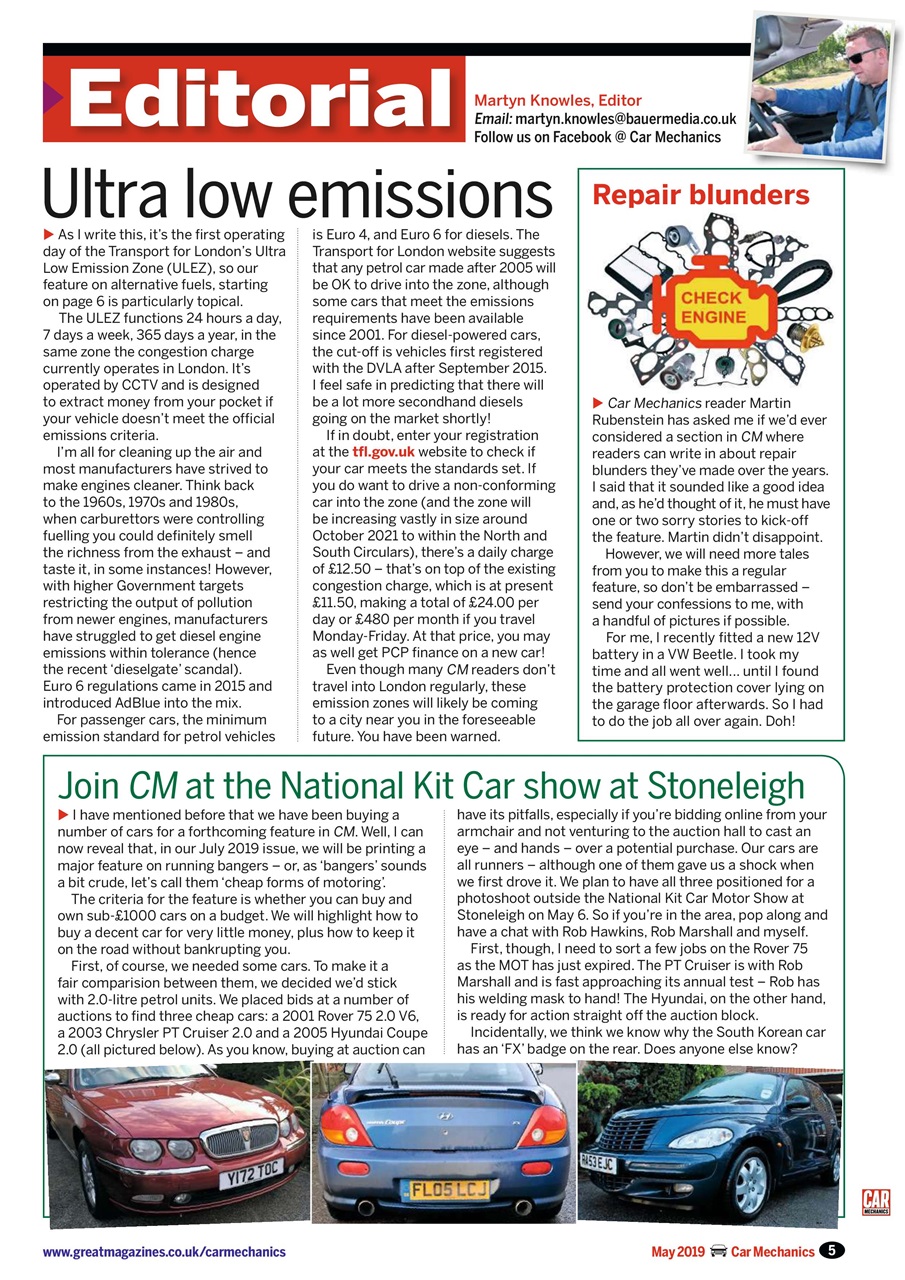 Car Mechanics Preview Pages