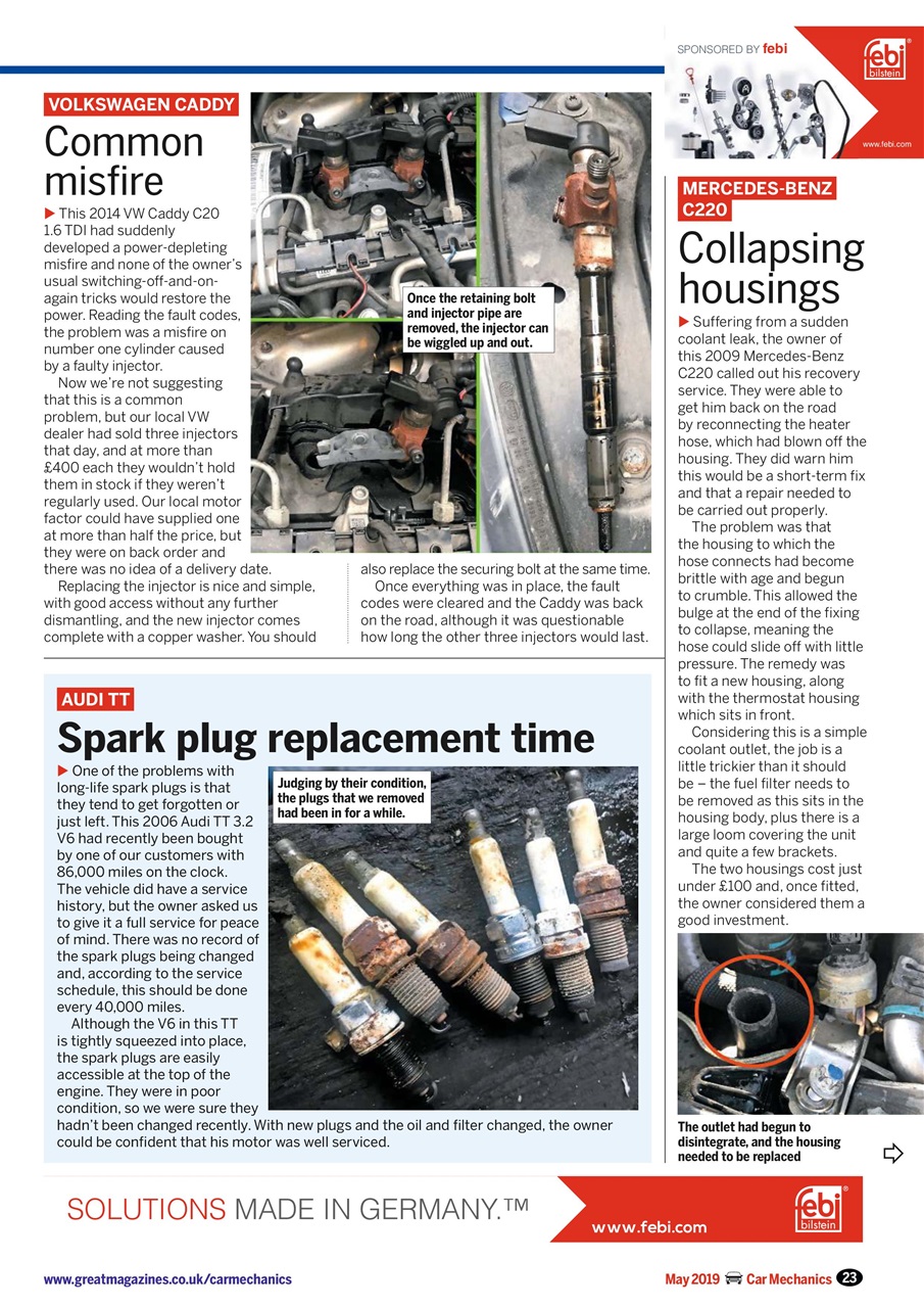 Car Mechanics Preview Pages