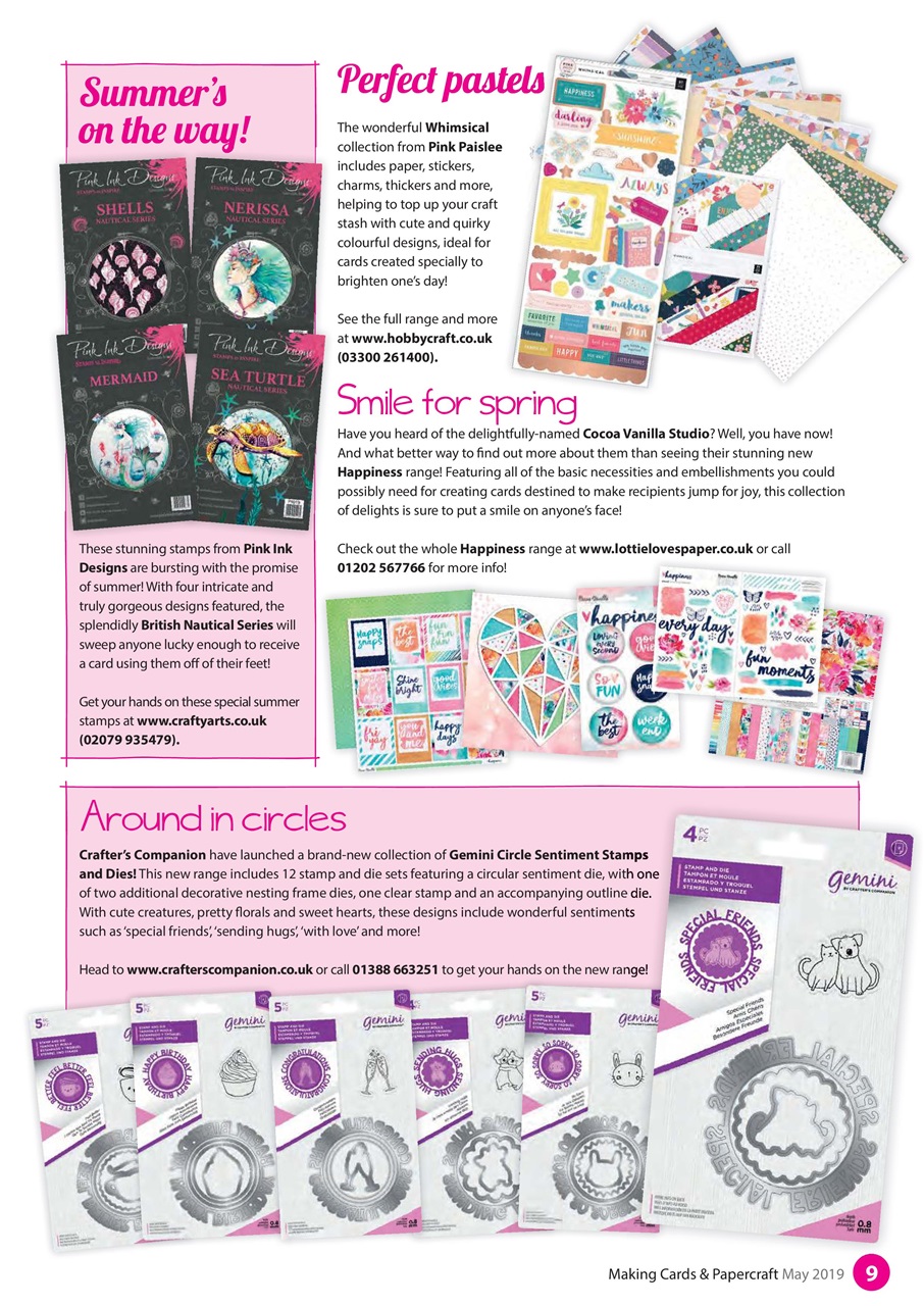 Making Cards & Papercraft Preview Pages