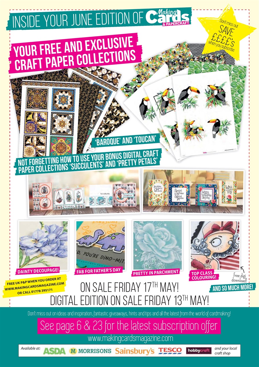 Making Cards & Papercraft Preview Pages