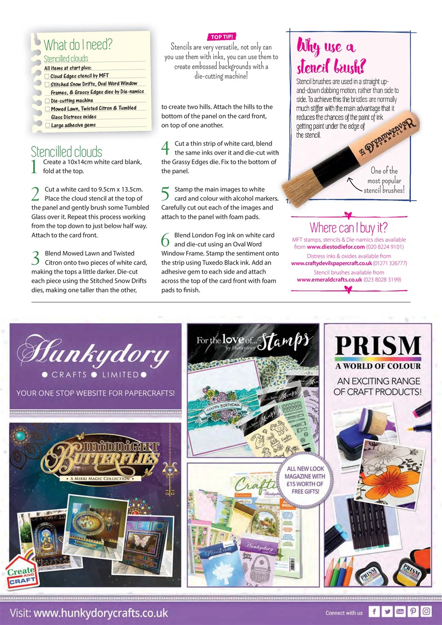 Making Cards & Papercraft Preview Pages