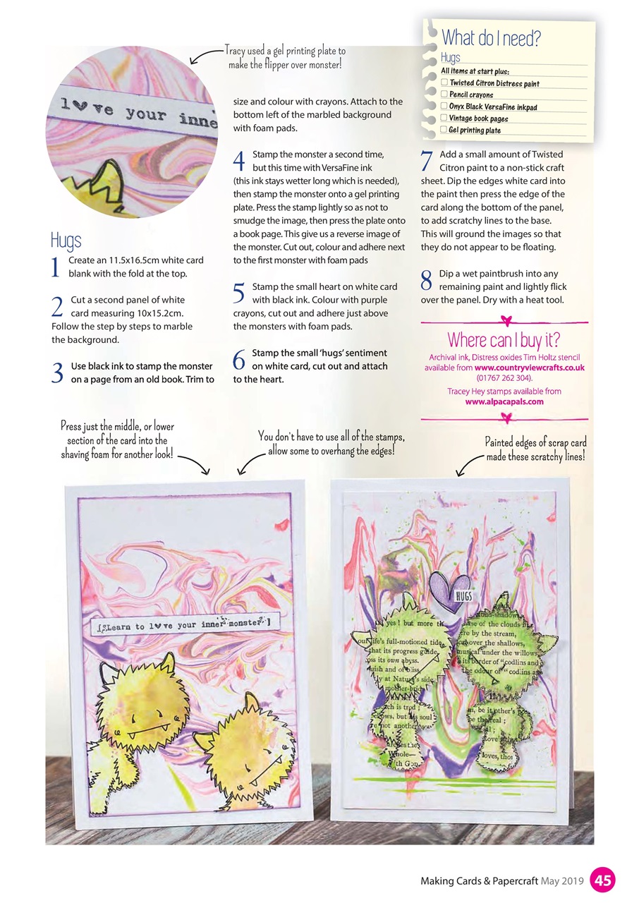 Making Cards & Papercraft Preview Pages