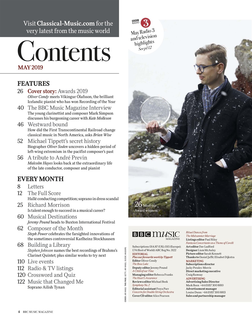 BBC Music Magazine Preview Pages