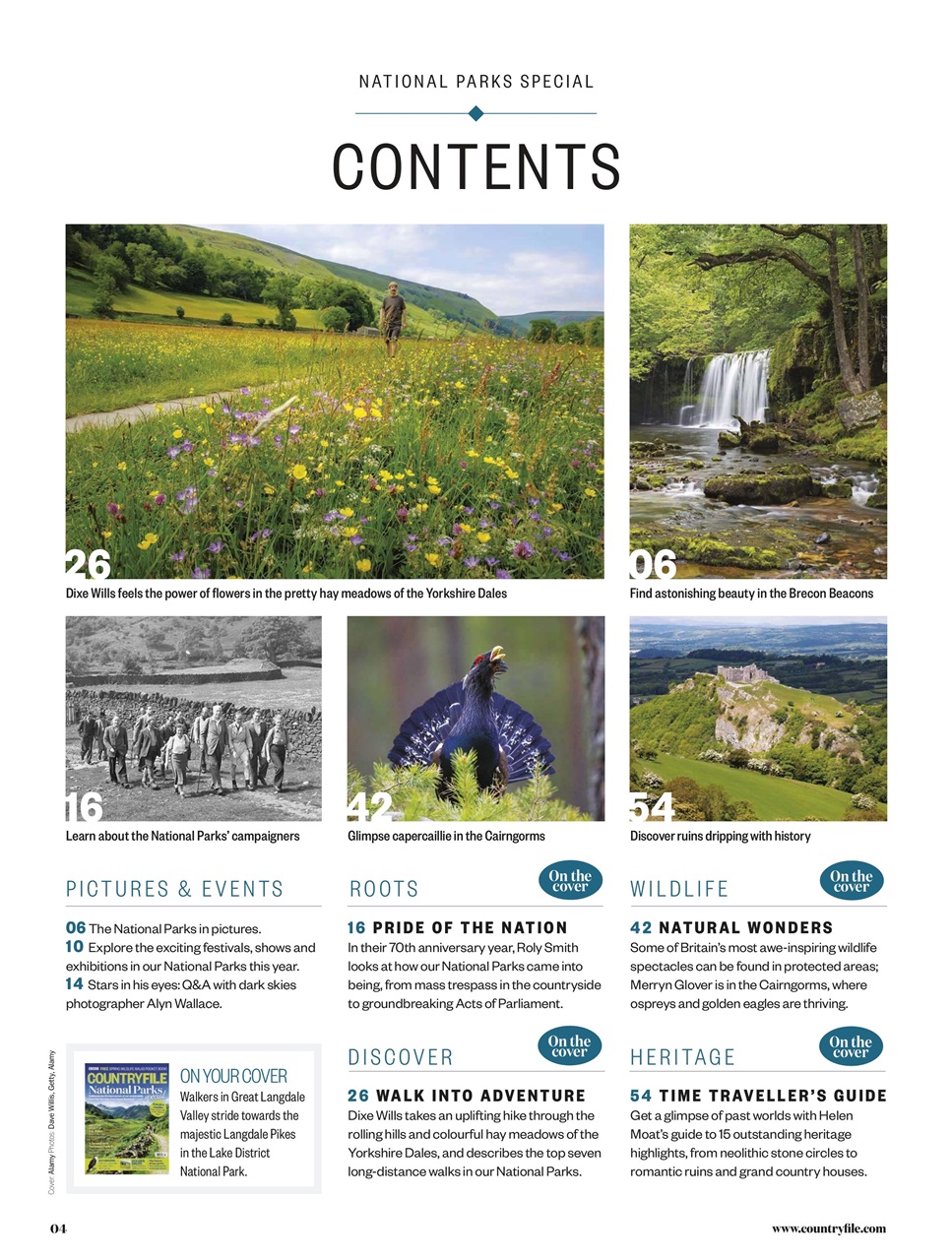 BBC Countryfile Magazine Preview Pages