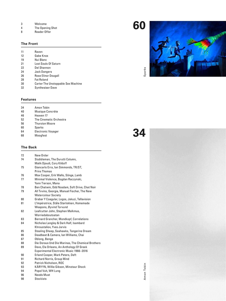 Electronic Sound Preview Pages