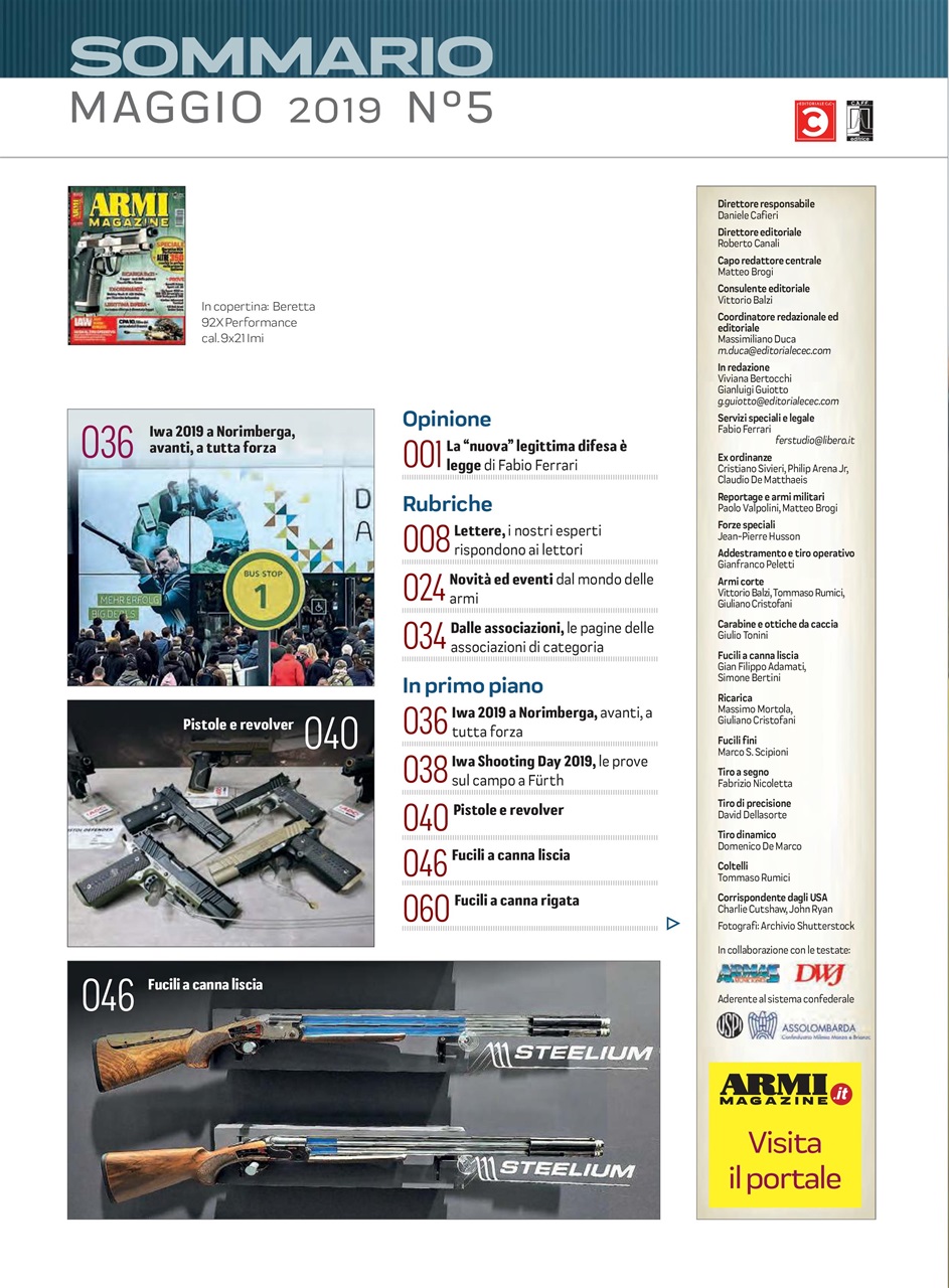 ARMI MAGAZINE Preview Pages