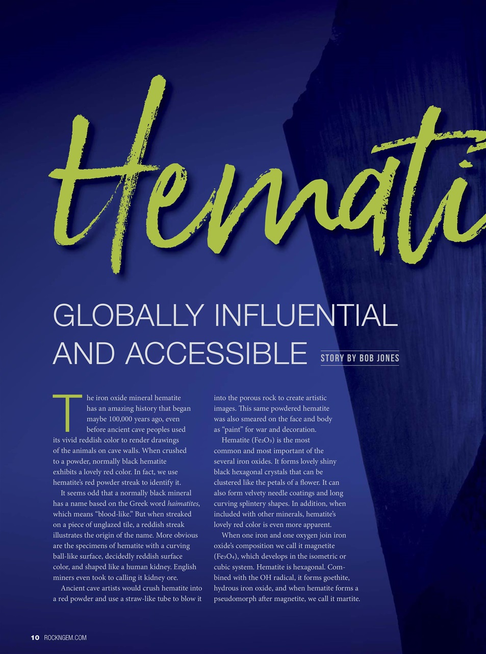 Rock&Gem Magazine Preview Pages