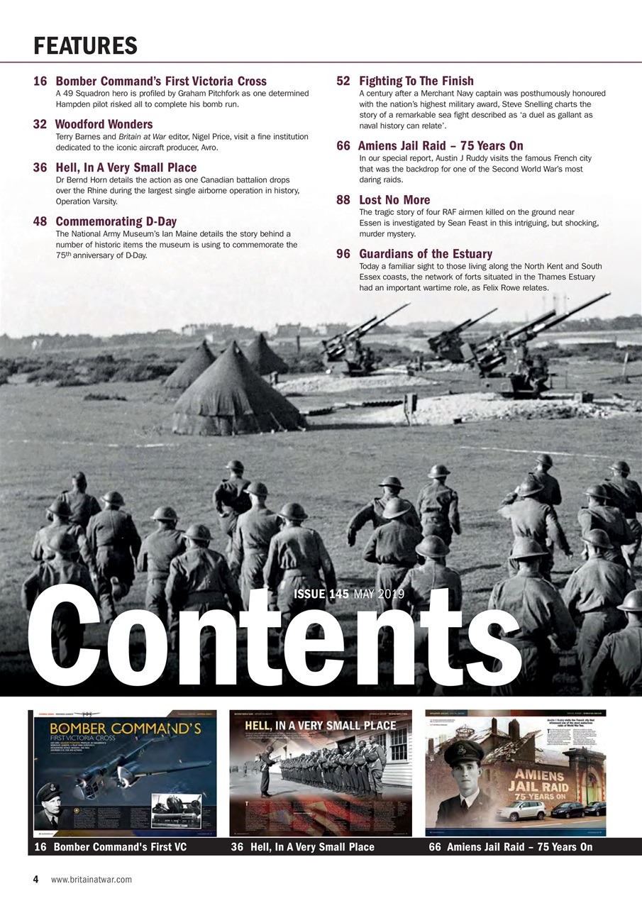 Britain at War Magazine Preview Pages
