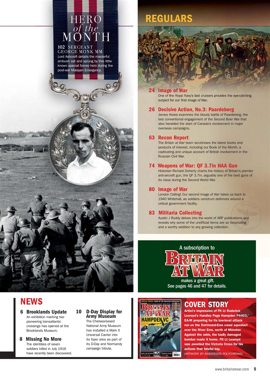 Britain at War Magazine Preview Pages