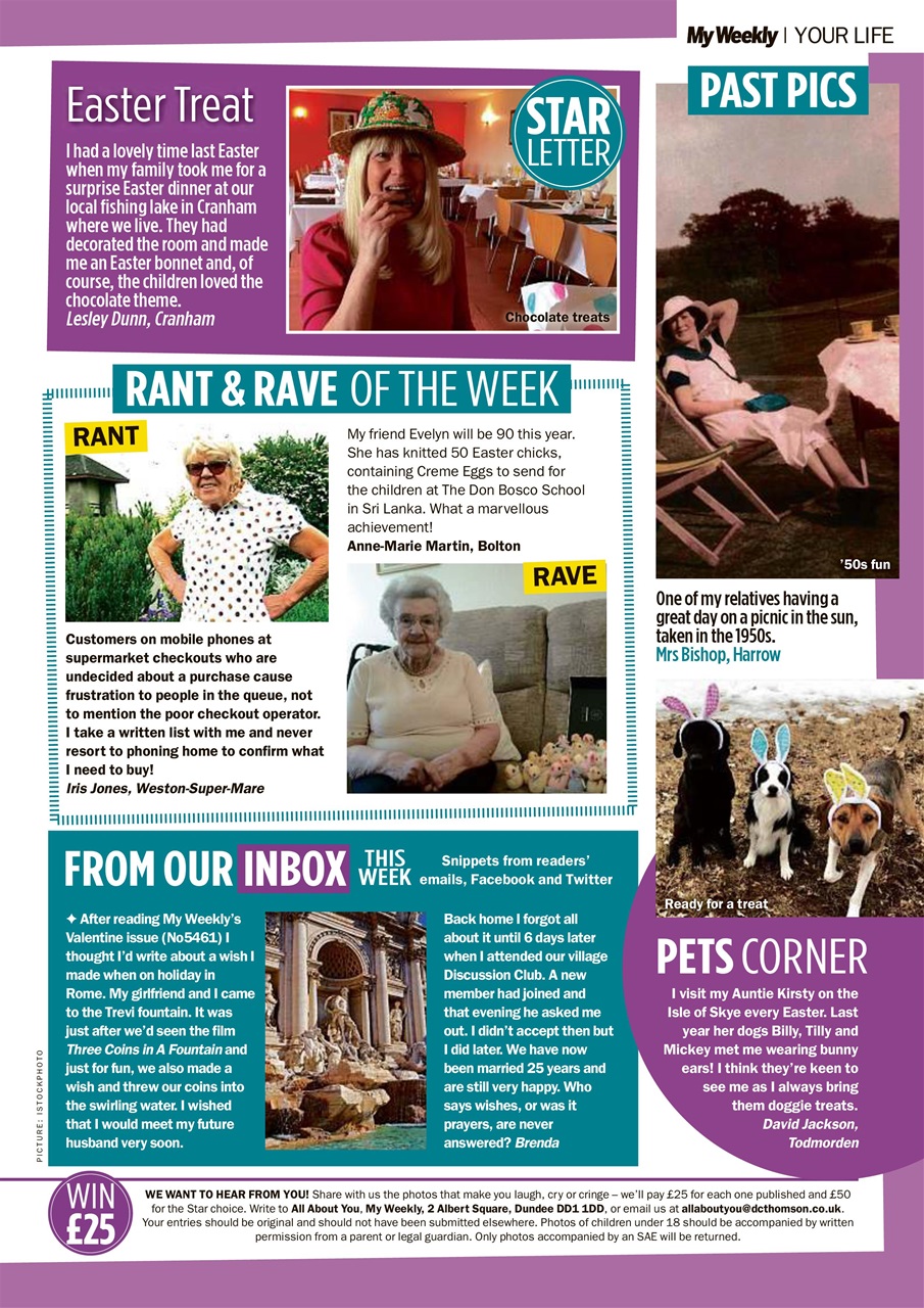 My Weekly Preview Pages