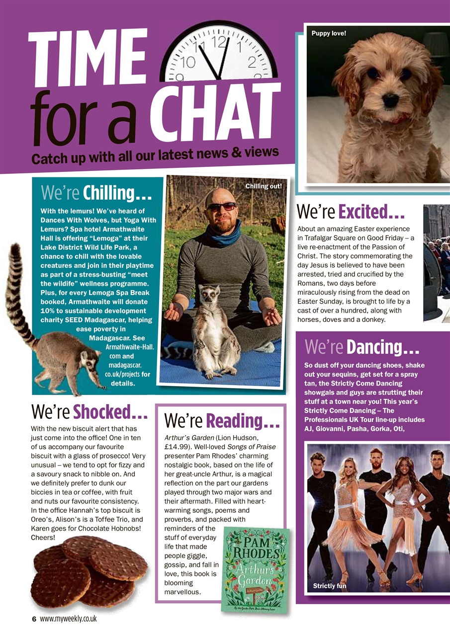 My Weekly Preview Pages