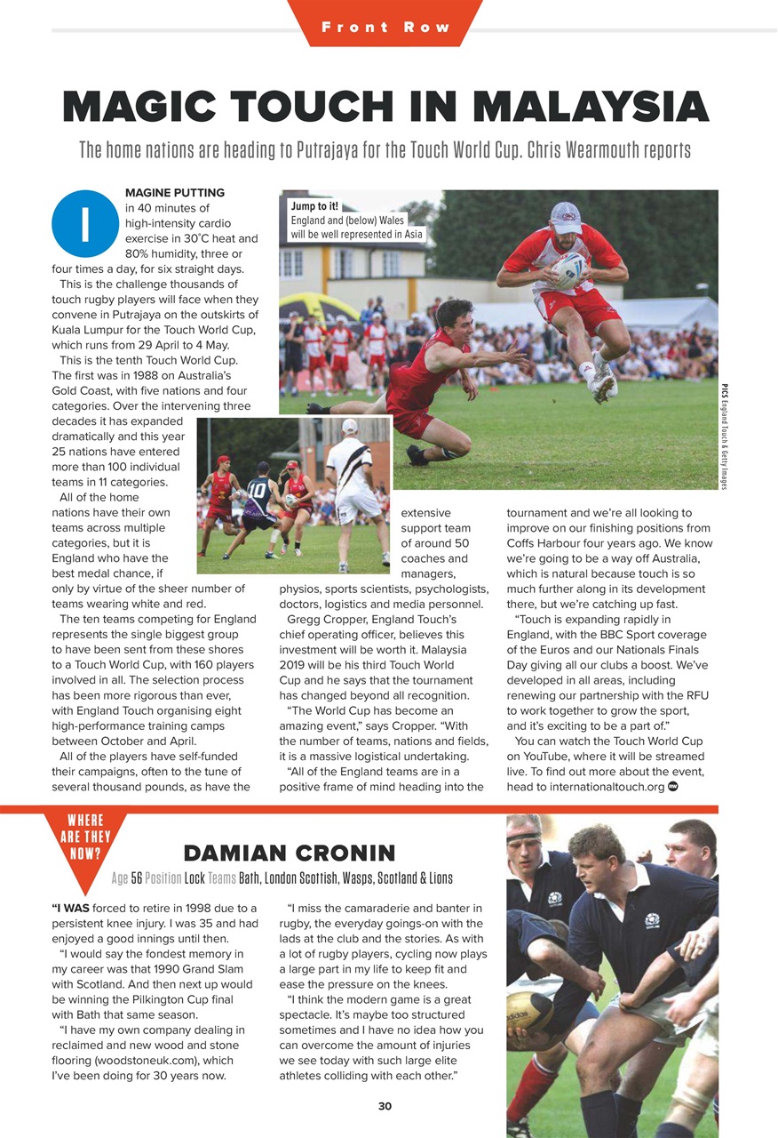 Rugby World Preview Pages