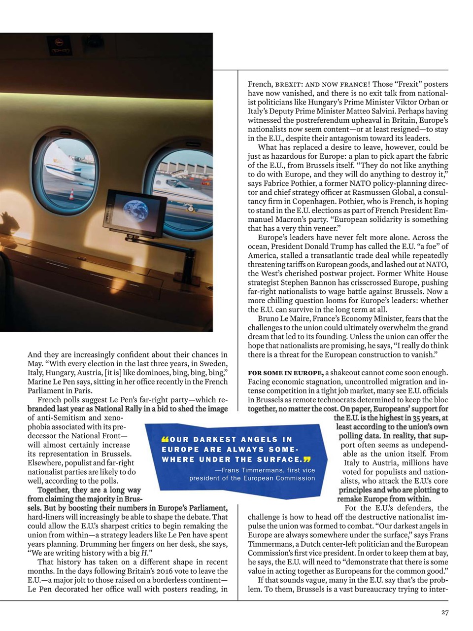 TIME Magazine Europe Preview Pages