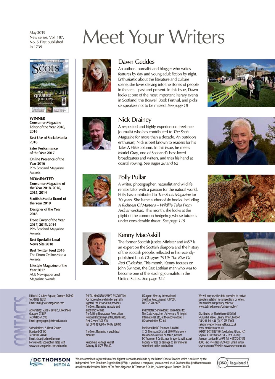 The Scots Magazine Preview Pages