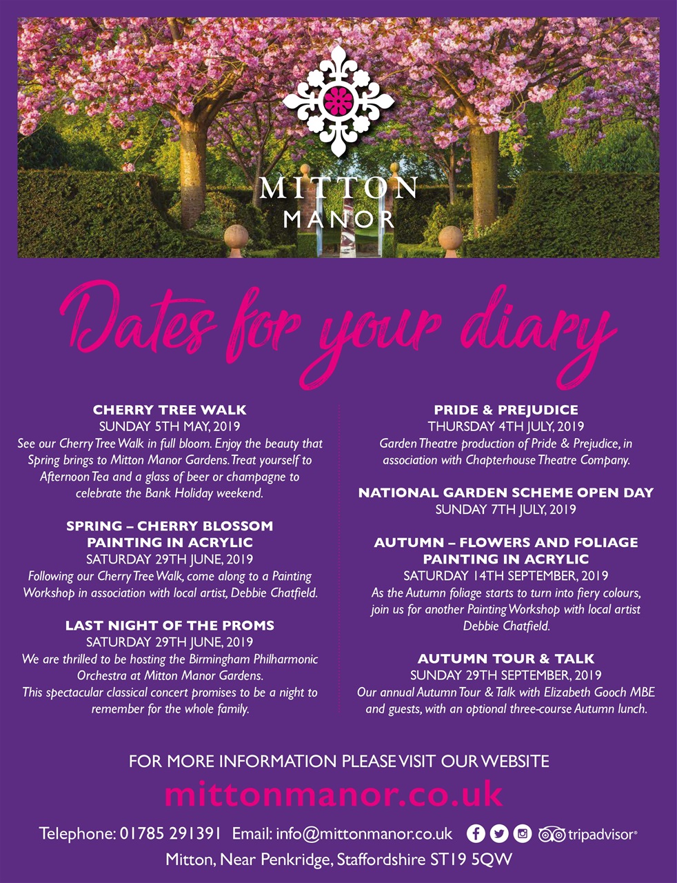 The English Garden Preview Pages