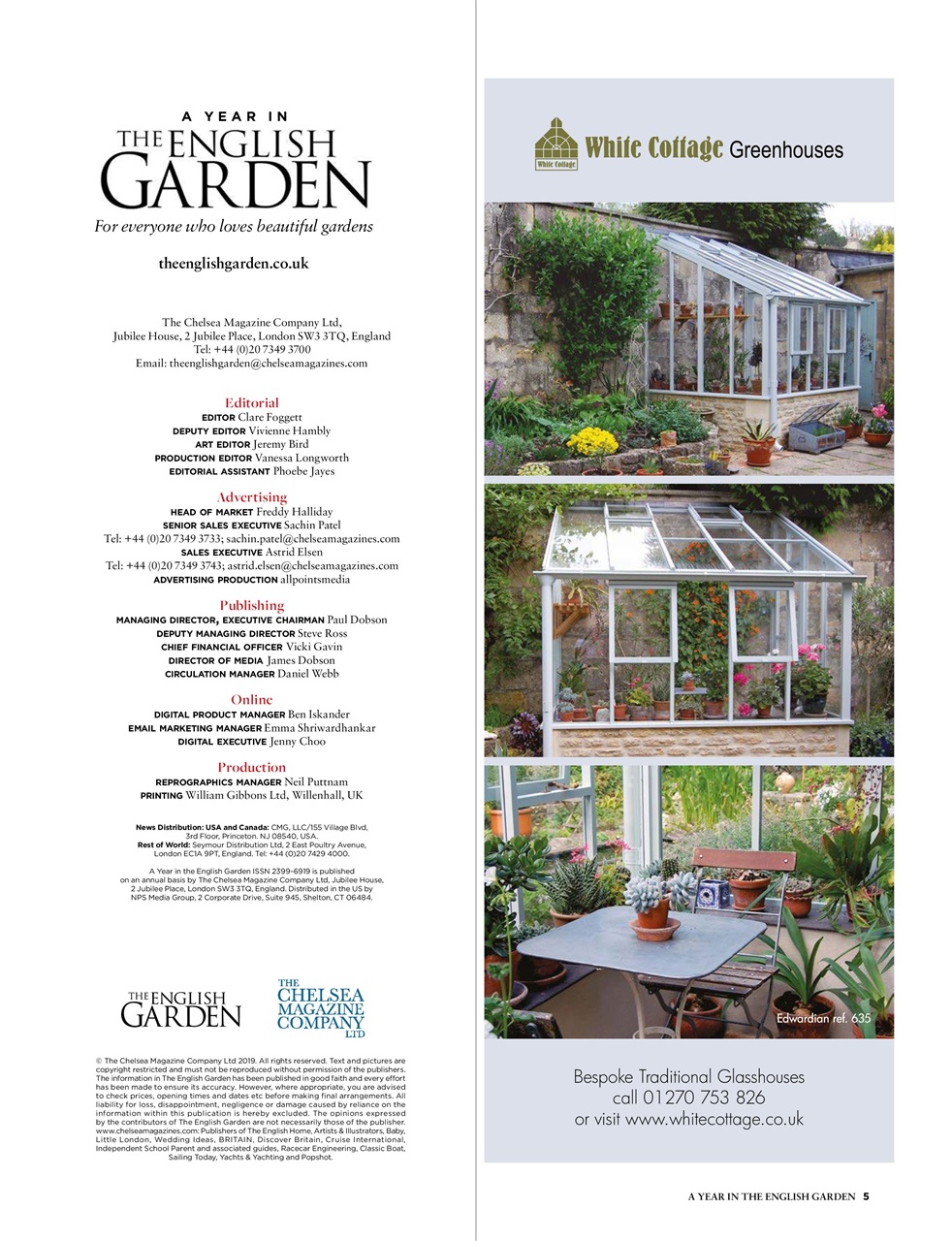 The English Garden Preview Pages