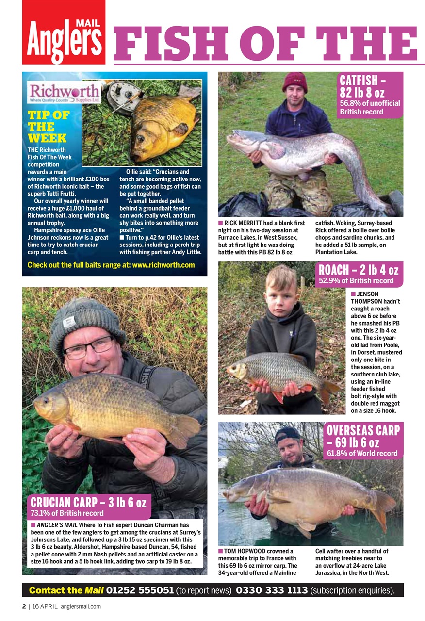 Anglers Mail Preview Pages