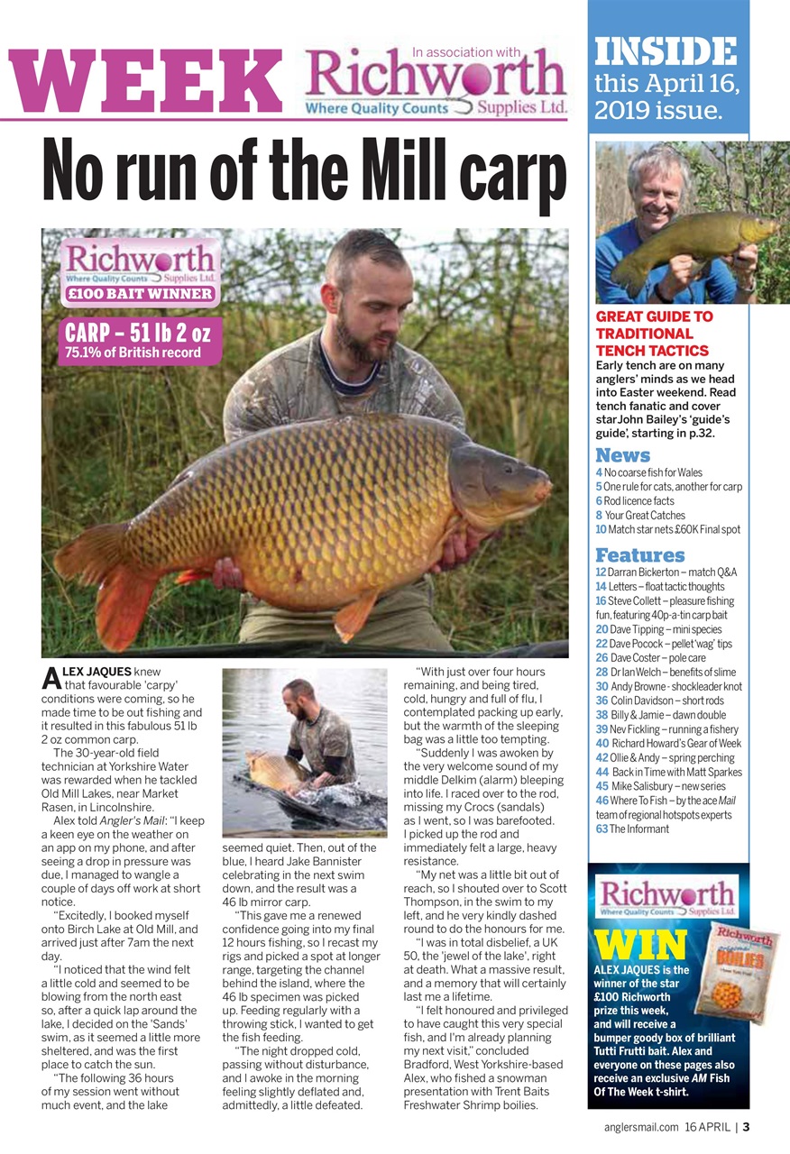 Anglers Mail Preview Pages