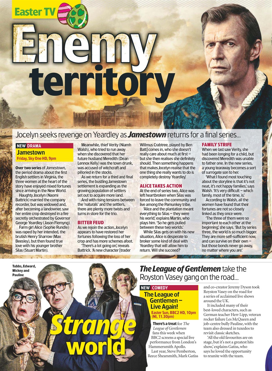 TV & Satellite Week Preview Pages