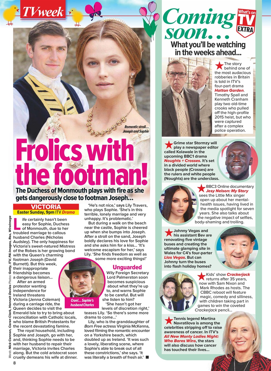 What's on TV Preview Pages