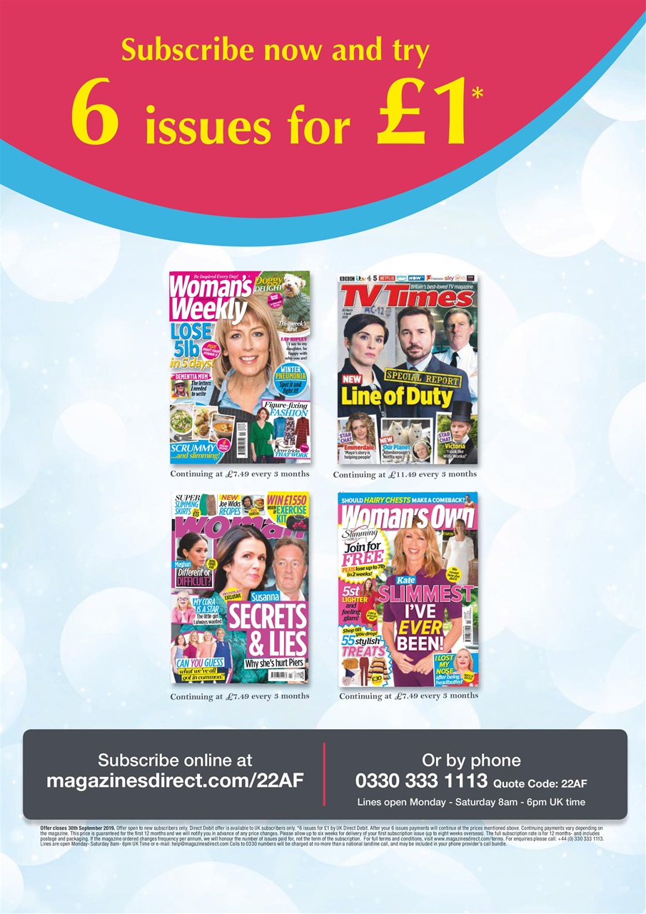 Woman's Own Preview Pages