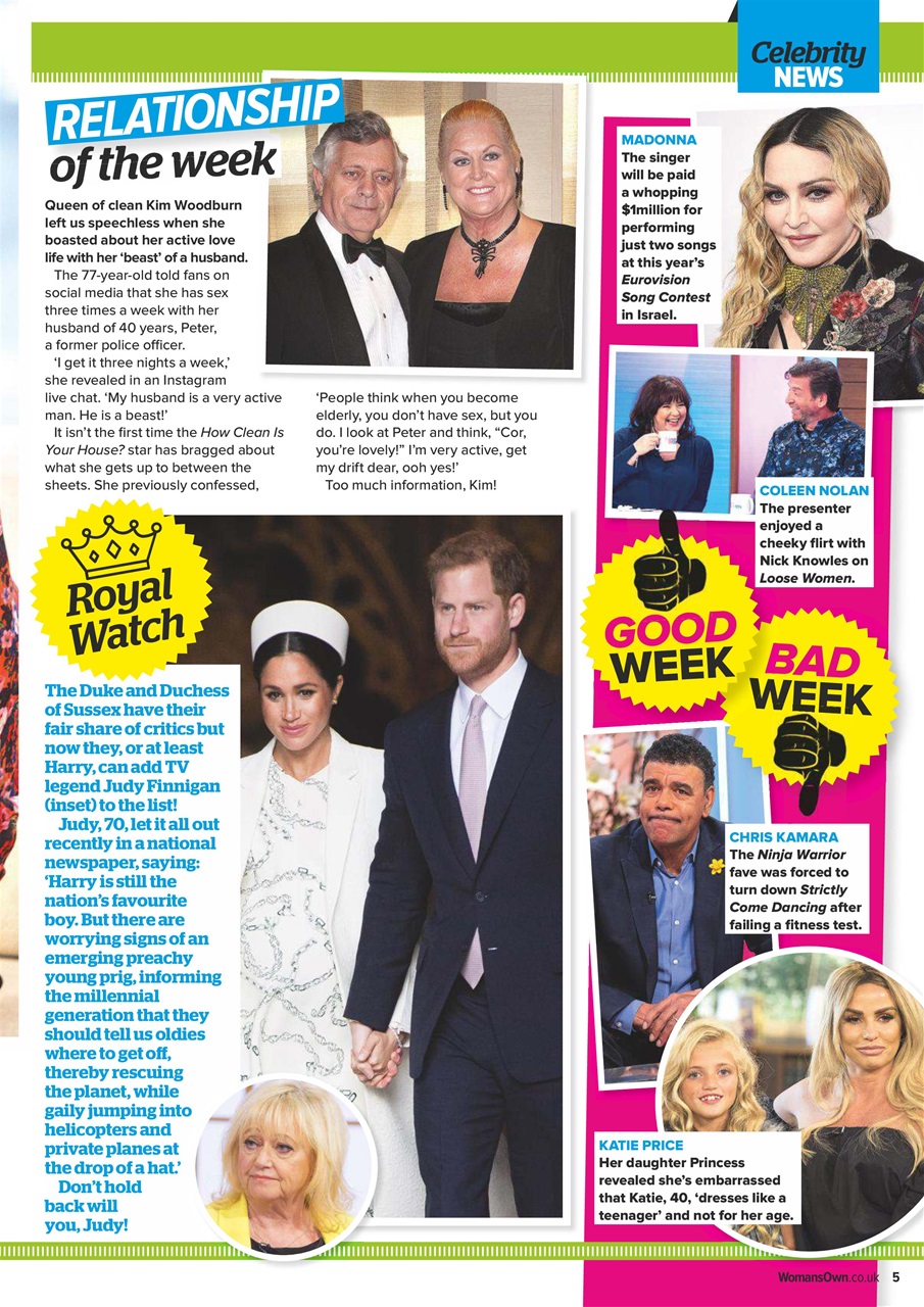 Woman's Own Preview Pages