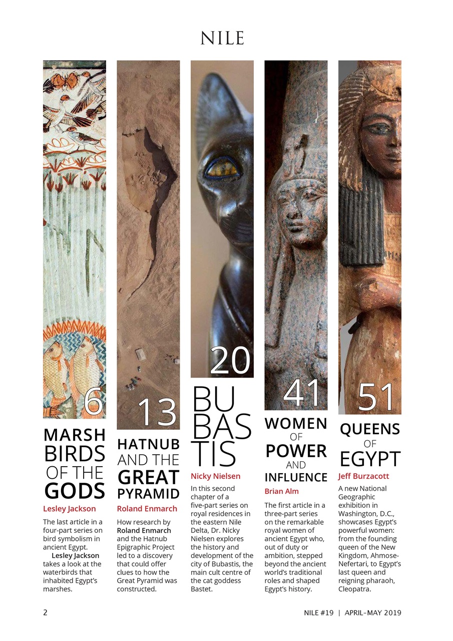 Nile Magazine Preview Pages