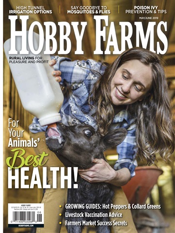 Hobby Farms Magazine issue May/June 19