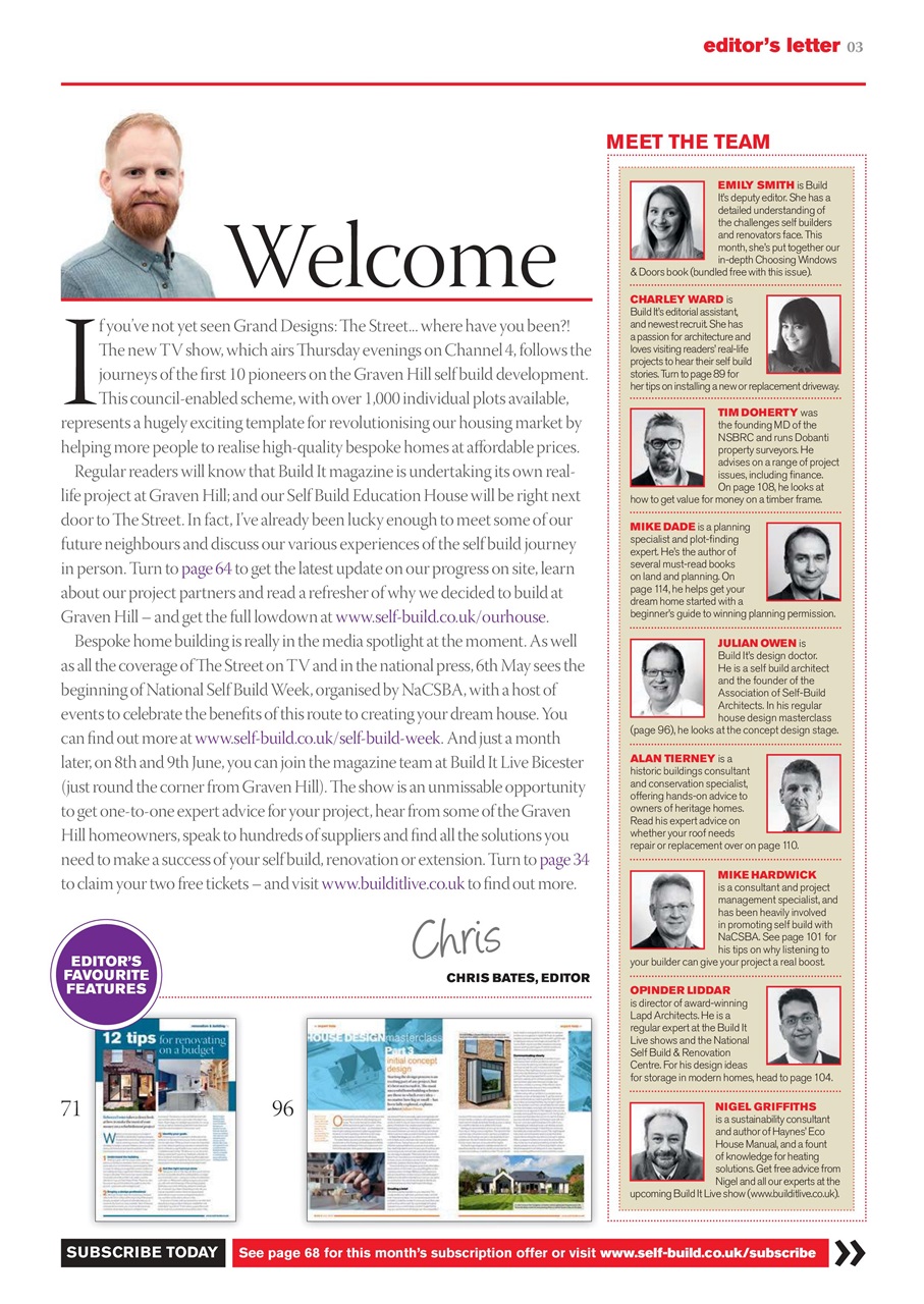 Build It Preview Pages