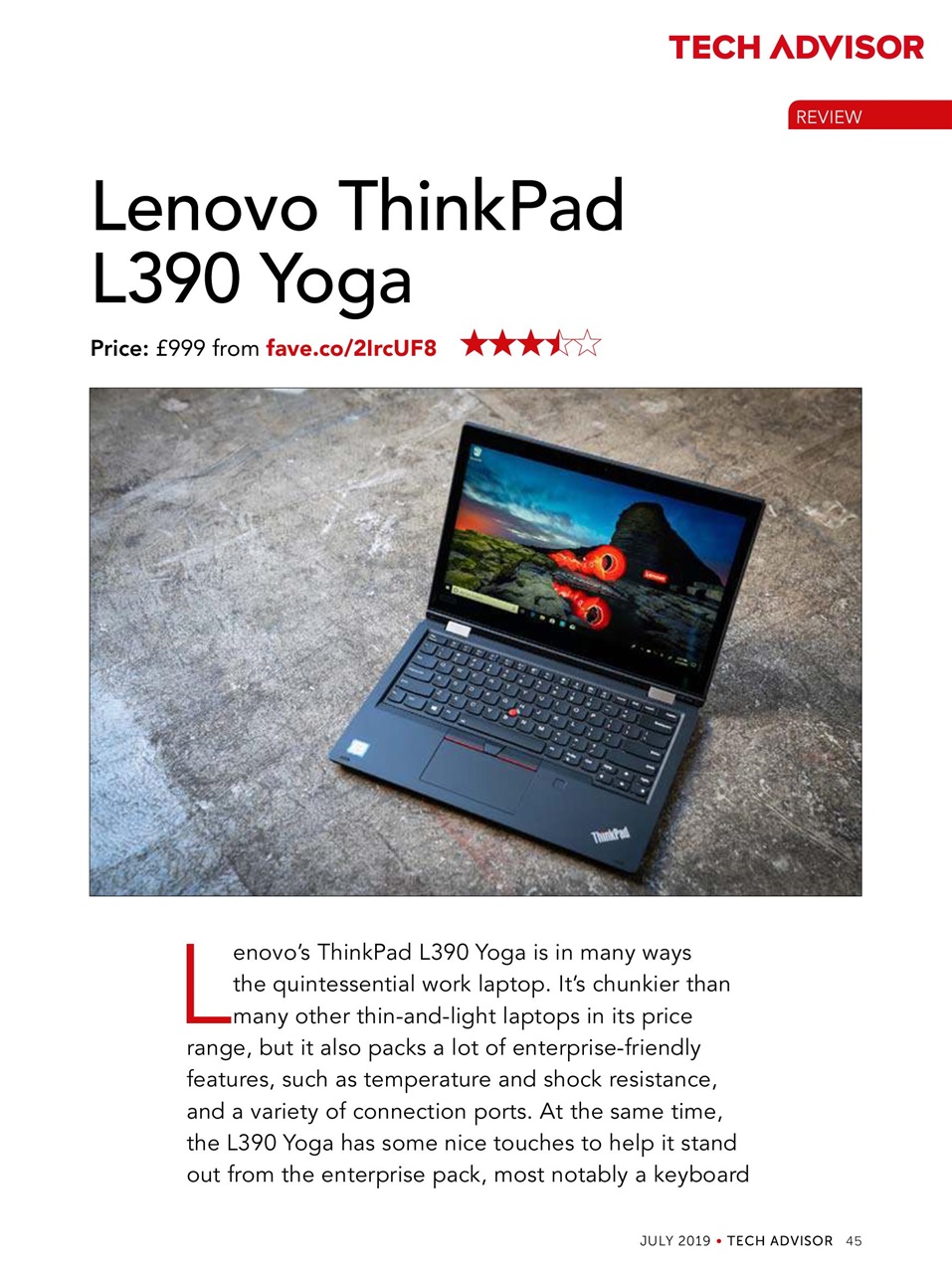 Tech Advisor Preview Pages