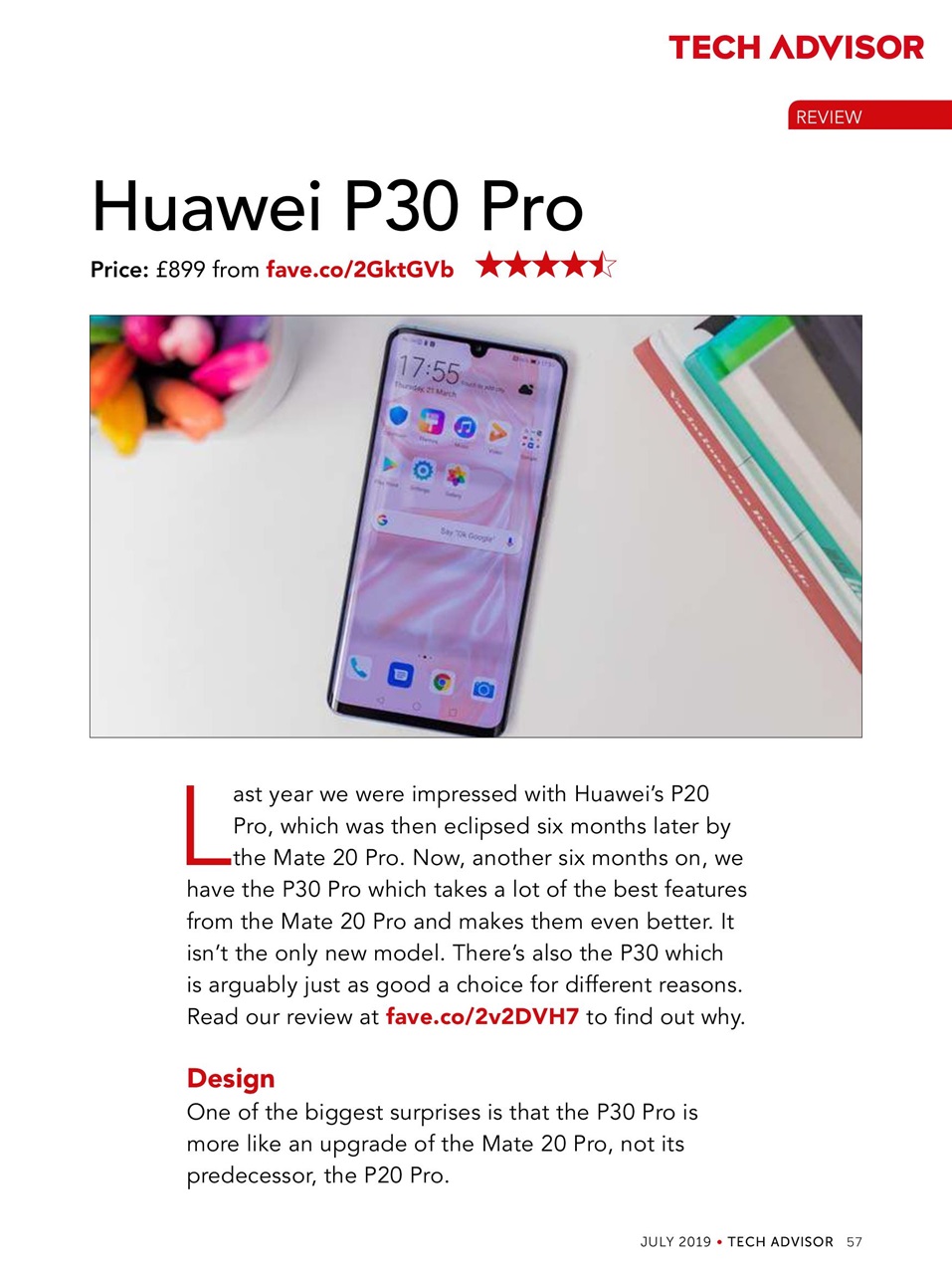 Tech Advisor Preview Pages