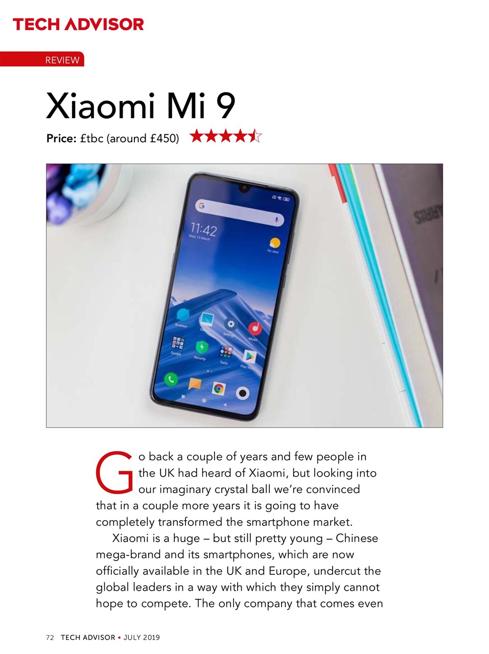 Tech Advisor Preview Pages