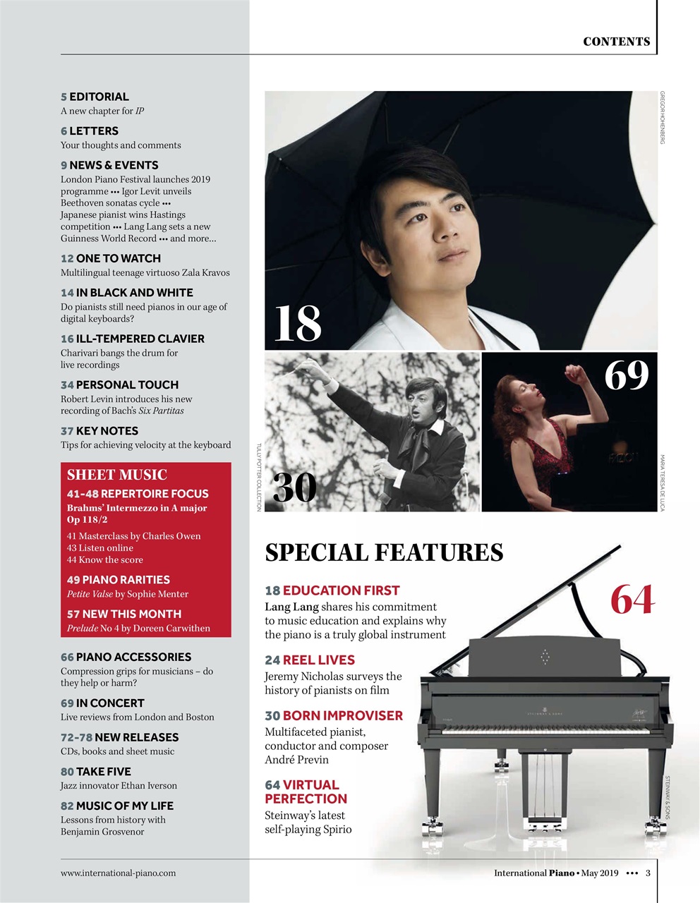 International Piano Preview Pages