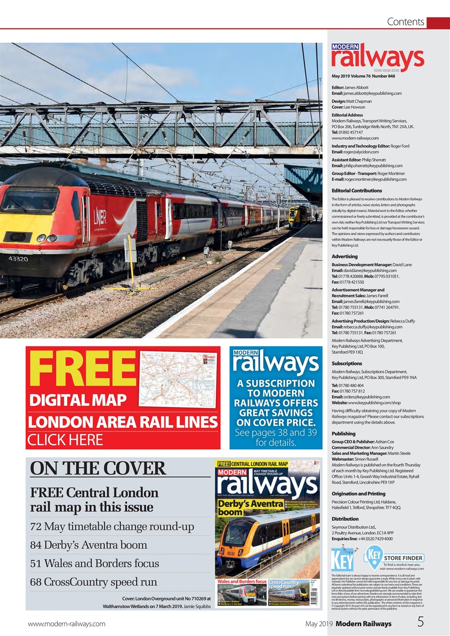 Modern Railways Preview Pages