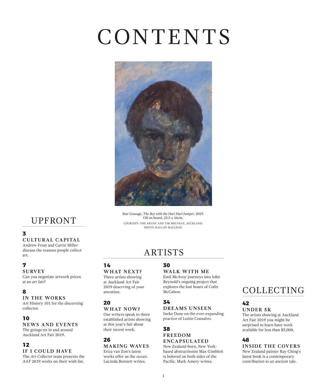 Art Collector Preview Pages