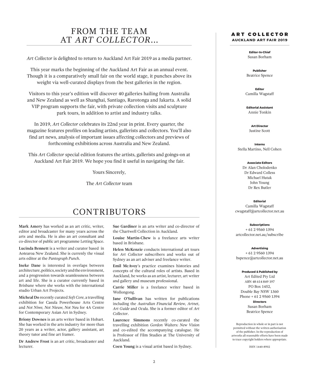 Art Collector Preview Pages