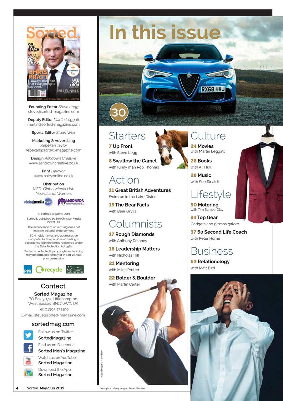 Sorted Magazine – The men's mag with morals Preview Pages