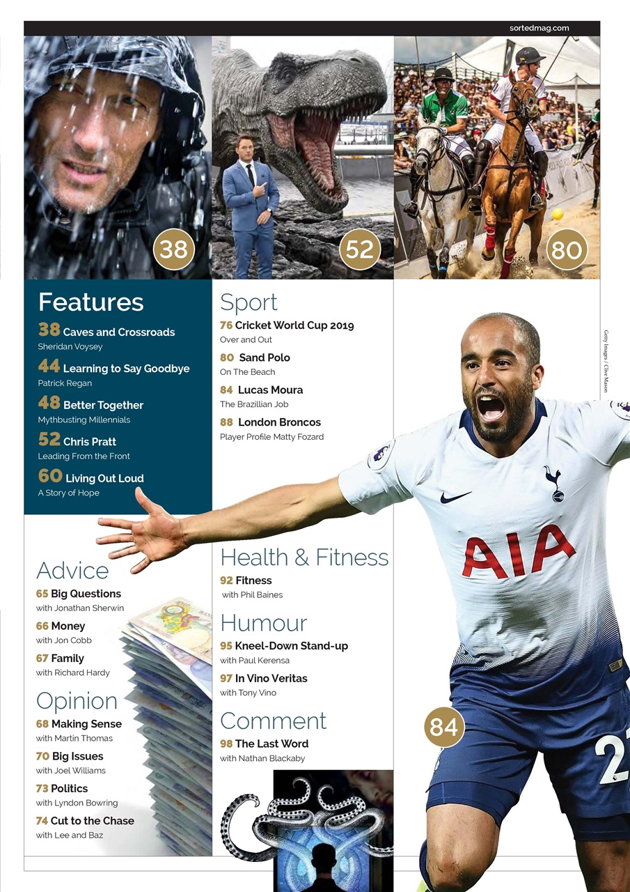 Sorted Magazine – The men's mag with morals Preview Pages