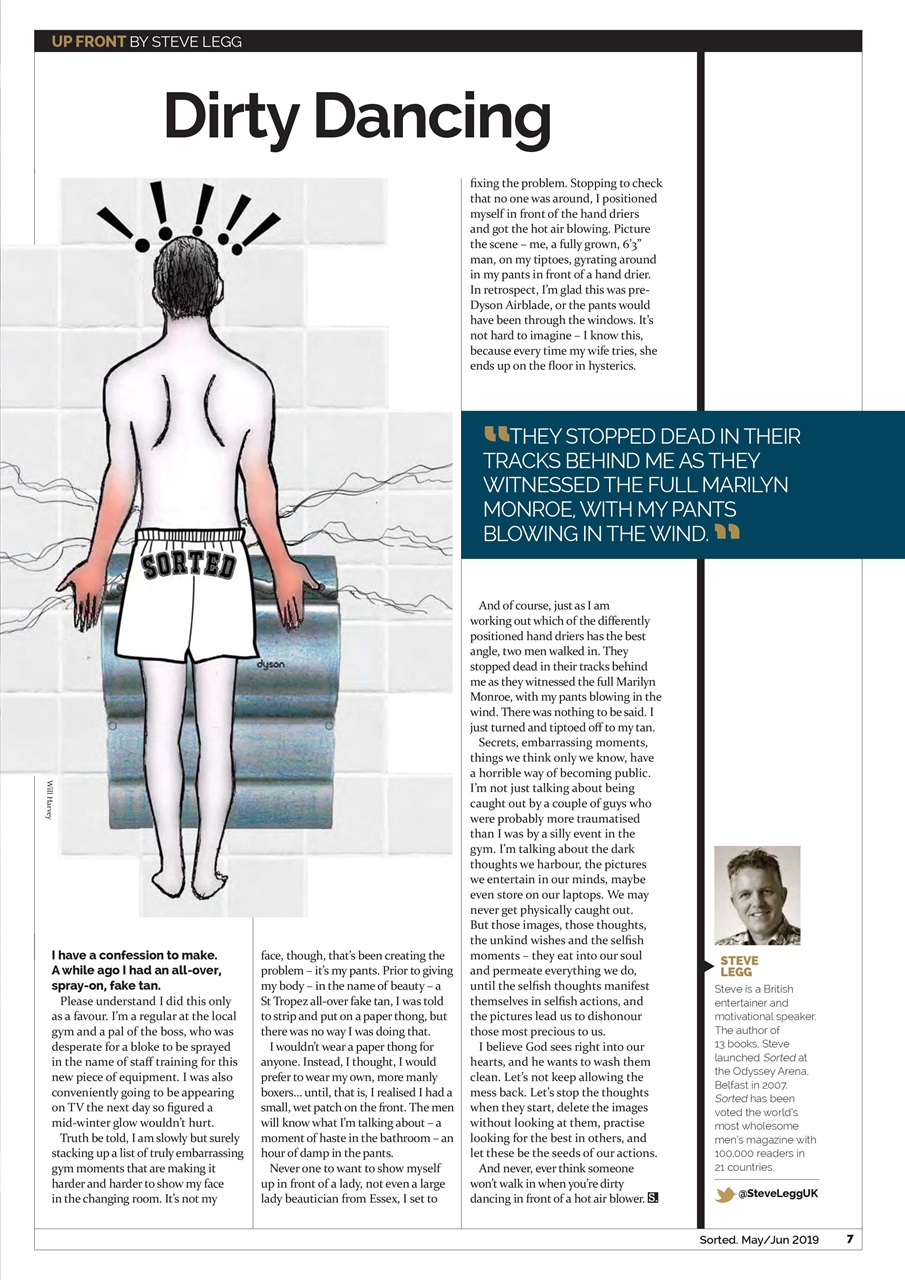 Sorted Magazine – The men's mag with morals Preview Pages