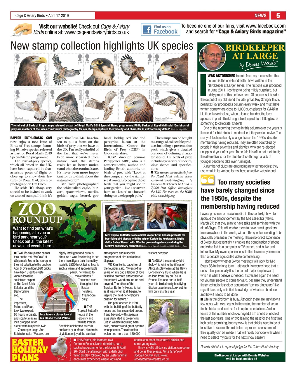 Cage & Aviary Birds Preview Pages